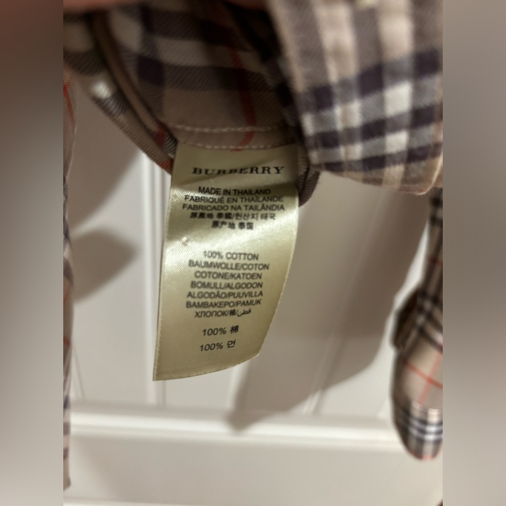 Authentic Burberry Brit Button Down - image 7